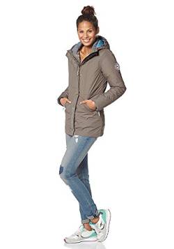 KangaROOS Damen 3in1 Mantel Jacke (34, Natur) von KangaROOS