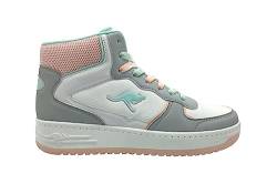 KangaROOS Damen K-Top Dora Sneaker, Nimbus Cloud/Mint, 37 EU von KangaROOS