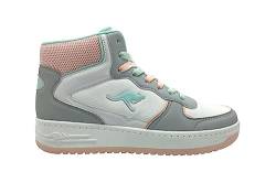 KangaROOS Damen K-Top Dora Sneaker, Nimbus Cloud/Mint, 38 EU von KangaROOS