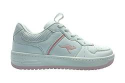 KangaROOS Damen K-Top Luci Sneaker, White/Frost pink, 37 EU von KangaROOS