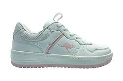 KangaROOS Damen K-Top Luci Sneaker, White/Frost pink, 41 EU von KangaROOS