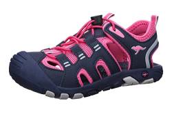 KangaROOS Damen K-Trek Jam Sandale, dk Navy/Daisy pink, 38 EU von KangaROOS