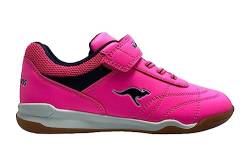 KangaROOS Damen K-highyard Ev Sneaker, Neon Pink Jet Black, 36 EU von KangaROOS