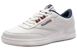 KangaROOS Damen RC-Racket Sneaker, White/K Red 0066, 37 EU von KangaROOS