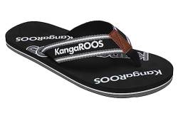 KangaROOS Herren K-BM Perth Sandale, Jet Black/Steel Grey, 45 EU von KangaROOS