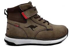 KangaROOS Herren K-Leno V RTX Schneestiefel, Stone Brown/Coffee, 38 EU von KangaROOS