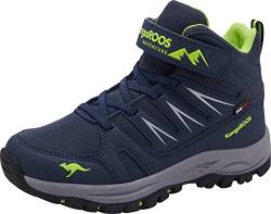 KangaROOS Herren K-XT Mura EV RTX Wanderschuh, dk Navy/Lime, 38 EU von KangaROOS