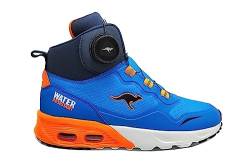 KangaROOS Herren KX-Raptor Hi FX Sneaker, Brilliant Blue/neon orange, 36 EU von KangaROOS