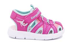 KangaROOS Jungen Mädchen K-Lil Ev Sandale, Daisy Pink Mint, 21 EU von KangaROOS