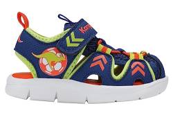 KangaROOS Jungen Unisex Kinder K-Mini Lind EV Sandale, Navy/Lime, 29 EU von KangaROOS