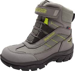 KangaROOS K-Leno Denali RTX Stiefel, Steel Grey/Lime, 39 EU von KangaROOS