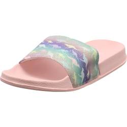 KangaROOS K Shine Slides, Rose/Animal, 30 EU von KangaROOS