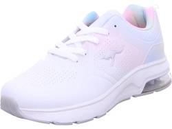 KangaROOS K-pl Multi Sneaker Damen Weiss/Multicolor - 38 - Sneaker Low Shoes von KangaROOS