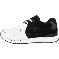 KangaROOS Unisex Coil-R2 Tone Low-Top, Mehrfarbig (Black/White 501), 41 EU von KangaROOS