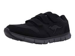 KangaROOS Unisex-Erwachsene K-BlueRun 701 B Sneaker, Black/Dark Grey 0522, 36 EU von KangaROOS