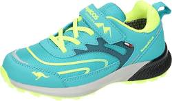 KangaROOS Unisex K-HK Teak Low EV RTX Wanderschuh, Turquoise/Soft Yellow, 37 EU von KangaROOS