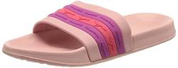 KangaROOS Unisex K-Slide Stripe Sandale, Frost pink/Daisy pink, 40 EU von KangaROOS