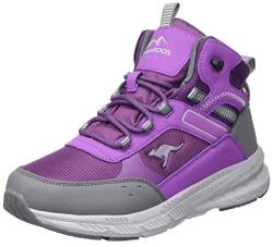 KangaROOS Unisex K-UO Take Mid RTX Wanderschuh, Grape/Steel Grey, 37 EU von KangaROOS