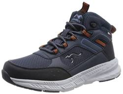 KangaROOS Unisex K-UO Take Mid RTX Wanderschuh, dk Navy/Flame, 42 EU von KangaROOS