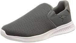 KangaROOS Unisex KL-A Fixo Sneaker, Steel Grey/Jet Black, 41 EU von KangaROOS