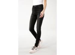 5-Pocket-Jeans KANGAROOS "SUPER SKINNY HIGH RISE" Gr. 32, N-Gr, schwarz (black, used) Damen Jeans 5-Pocket-Jeans Röhrenjeans von Kangaroos