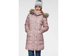 Steppjacke KANGAROOS Gr. 42, rosa (rosa (jacke aus nachhaltigem material)) Damen Jacken Lange von Kangaroos