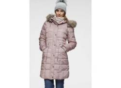 Steppjacke KANGAROOS Gr. 46, rosa (rosa (jacke aus nachhaltigem material)) Damen Jacken Lange von Kangaroos