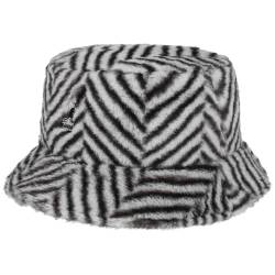 Faux Fur Bucket Herringbone Stoffhut by Kangol von Kangol