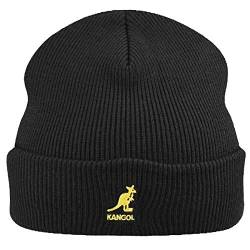 Kangol Herren Acrylic Pull-on Beanie-Mtze, Schwarz/Gold, Einheitsgröße von Kangol