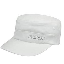 Kangol Herren Army Cap aus Baumwolltwill Hut, Weiß, XX-Large von Kangol