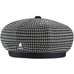 Kangol Preppy Jax Baskenmütze Damenbaske Sommerbaske (L (58-59 cm) - schwarz) von Kangol