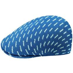 Kangol Rain Drop 507 Gemusterte Sommer Flatcap - Blau (MB435) - 56-57 cm (M) von Kangol