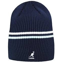 Kangol Service-K Rib Short Beanie Strickmütze Umschlagmütze Dockermütze (One Size - dunkelblau) von Kangol