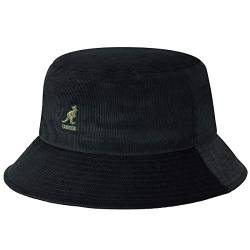 Kangol Unisex Cord Bucket Fischerhut, Schwarz (Black BK001), M von Kangol