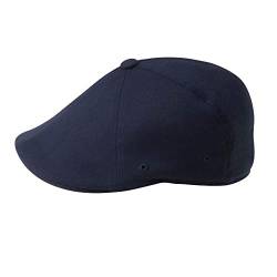 Kangol Unisex - Erwachsene Schirmmütze Wool 504, Blau, 80 von Kangol