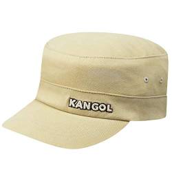 kangol Herren Cotton Twill Army Cap Kappe, Beige, Small (Herstellergröße:Small/Medium) von Kangol