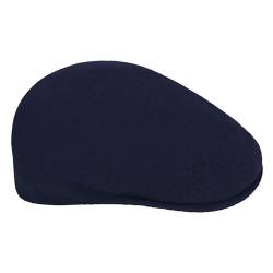 kangol Herren Wool 504 Mütze, Blau (Dark Blue), M von Kangol