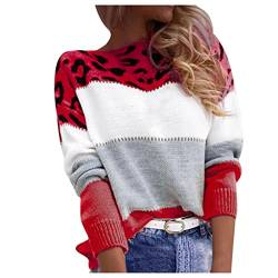 Kanpola Damen Strick Pullover Herbst Winter Rollkragen Langarm Sweatshirt Zopfmuster Pulli Sweater Frauen Mädchen Strickpullover Lose Casual Gestrickte Jumper Oberteile Tops von Kanpola Damen Sweatshirts