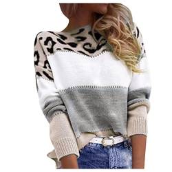 Kanpola Damen Strick Pullover Herbst Winter Rollkragen Langarm Sweatshirt Zopfmuster Pulli Sweater Frauen Mädchen Strickpullover Lose Casual Gestrickte Jumper Oberteile Tops von Kanpola Damen Sweatshirts