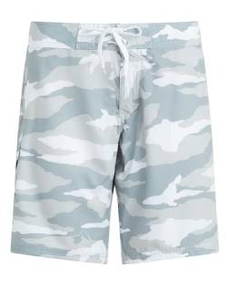 Kanu Surf Damen Marina Solid Stretch Boardshorts, Strand Camo Grau, 40 von Kanu Surf