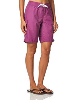 Kanu Surf Marina Damen Schwimmbrett-Shorts UPF 50+ (Regen- und Übergrößen) - Violett - 38 von Kanu Surf