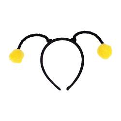 Bienen-Antennen-Stirnband, für Damen, Studenten, Cosplay, Cartoon-Haarband, Bienen-Antenne, Stirnbänder, Plüsch, Kindertag, Haarreifen für Erwachsene, kreativ, Cartoon, Biene, dekorativer Haarreif, von Kaohxzklcn