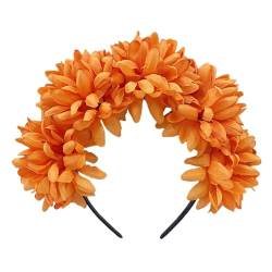 Blumen-Stirnband, auffälliger Oster-Kopfschmuck, Cosplay, Festival, Haarschmuck für Party, Cosplay, Hochzeit, Haarschmuck für Partys von Kaohxzklcn