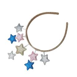 Kaohxzklcn Glitzernder Stern Party Haarband Geburtstag Party Stirnband Happy New Year Celebration Hairhoop 2024 Weihnachten Party Supplies Festival Urlaub Hairhoop von Kaohxzklcn