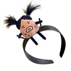 Niedliches Cartoon-Stirnband, lustig, geflochtenes Haarband, Haarnadel, perfekt für Party, Cosplay, Kopfschmuck, Schmuck, Haarnadel von Kaohxzklcn