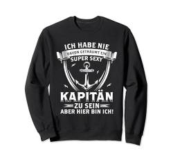 Kapitän Shirt Herren Boot Geschenk Nautik Motorboot Sweatshirt von Kapitän Geschenke Herren & Boot Geschenk Kapitän