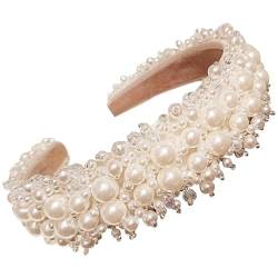 Elegantes Braut-Perlen-Stirnband, modisches Accessoire für Haar-Hochzeit von Kapmore
