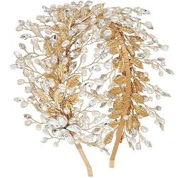 Kapmore Brautschmuck Strass Stirnband Hochzeit Haarschmuck für Bräute und Brautjungfern von Kapmore