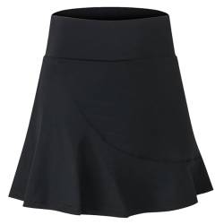 Lässiger Rüschenrock für Lauftraining – Modischer Damen-Sportrock mit hoher Taille, xl, Polyester von Kapmore
