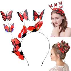 Party-Stirnband mit elegantem Schmetterlings-Design für Frauen - Haarband Haarreifen von Kapmore